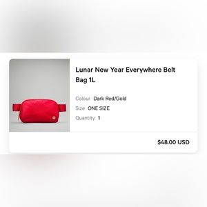 Lunar new year bag